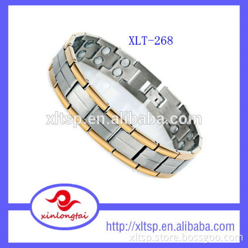 Gold plating germanium bracelet bio magnetic anion titanium bracelet